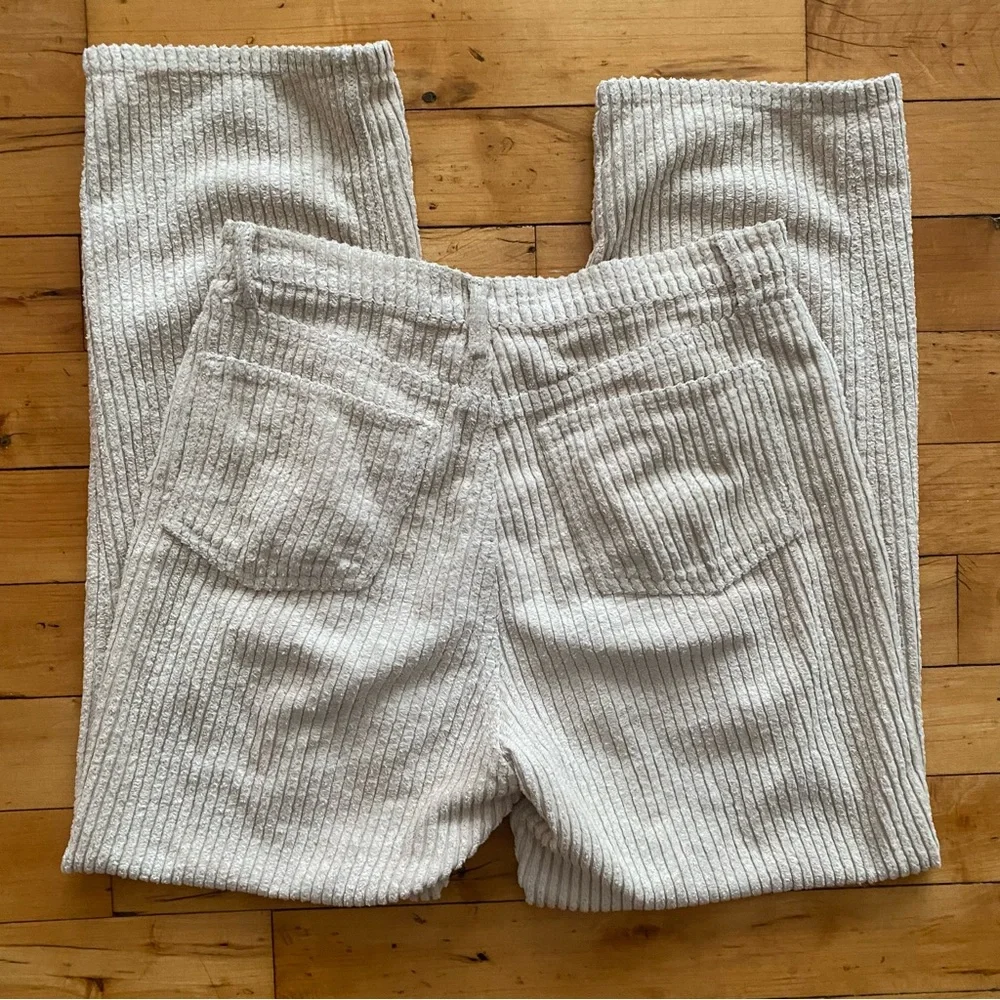 🤍 EUC Reformation Preston Baggy High Rise Straight Corduroy Pants - Size 28 - Picture 4 of 7